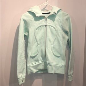 Lululemon Mint Green Scuba Hoodie